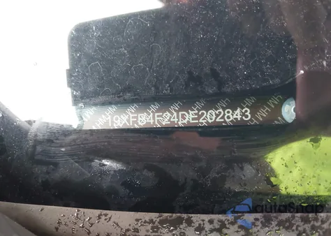 2013 Honda Civic Hybrid из США, поврежденный, VIN 19XFB4F24DE202843